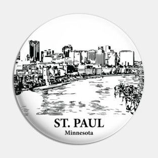 St. Paul - Minnesota Pin