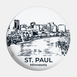 St. Paul - Minnesota Pin