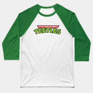 Tutant Meenage Neetle Teetles Baseball T-Shirt