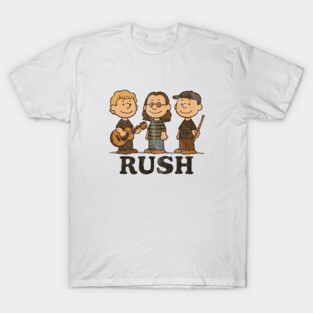 A Cartooned Rush T-Shirt