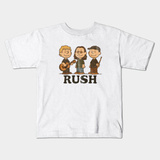 A Cartooned Rush Kids T-Shirt