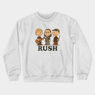 A Cartooned Rush Crewneck Sweatshirt