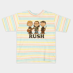 A Cartooned Rush Kids T-Shirt