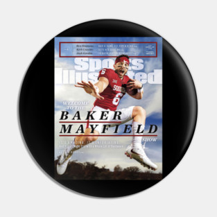 Baker Mayfield Sports Illustrated Pin