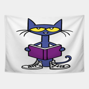 Pete the Cat I Love My White Shoes Tapestry