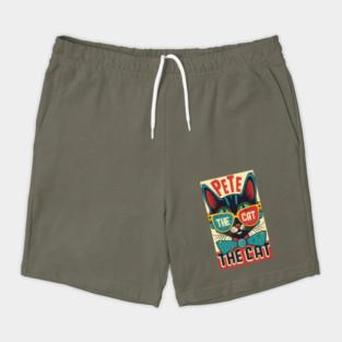 Vintage Retro Pete The Cat Shorts