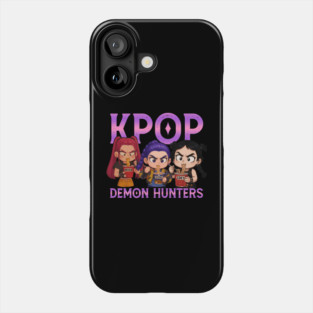 Kpop Demon Hunters Inspired, CHIBI Phone Case