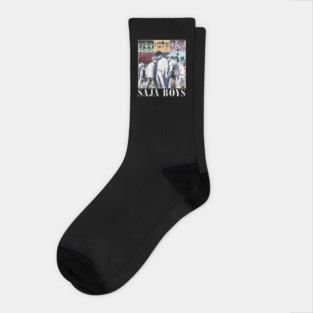 Saja Boys Music Band Kpop Vintage Socks