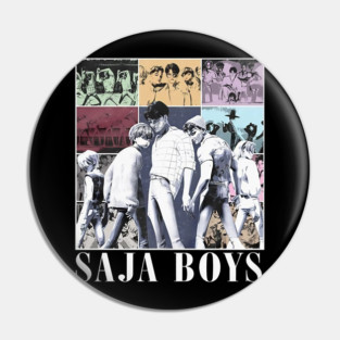 Saja Boys Music Band Kpop Vintage Pin