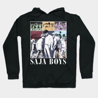 Saja Boys Music Band Kpop Vintage Hoodie