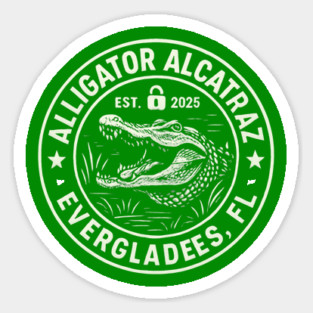 Alligator-alcatraz Sticker