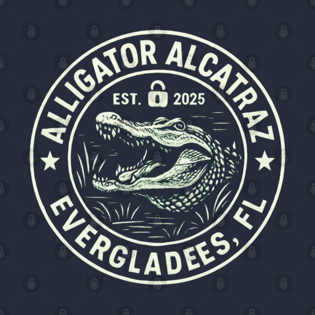 Alligator-alcatraz by Creatifly Graphic Tees