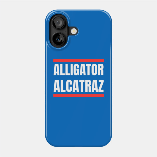 Alligator-alcatraz Phone Case by Creatifly Graphic Tees