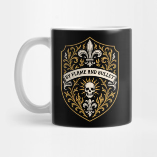 Flame and Bullet of Battle Wargaming Mug
