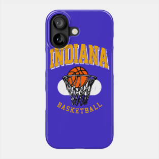 Vintage Indiana Basketball Phone Case