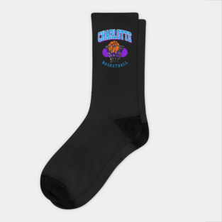 Vintage Charlotte Basketball Socks