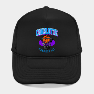 Vintage Charlotte Basketball Hat
