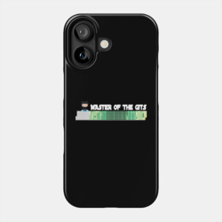 Master of the Gits T-Shirt – Git Commit Graph for Code Warriors Phone Case