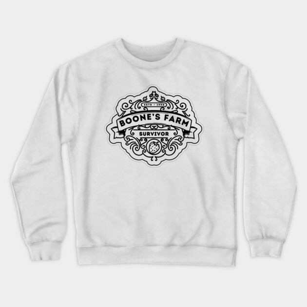 Boone's Farm Survivor Crewneck Sweatshirt by Litehouse Tees