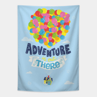 Adventure is out there Tapestry