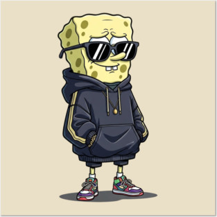 Rich spongebob squarepants Posters and Art