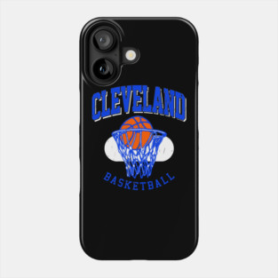 Vintage Cleveland Basketball Phone Case