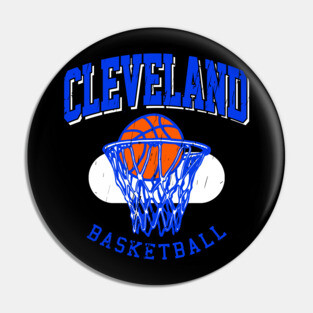 Vintage Cleveland Basketball Pin