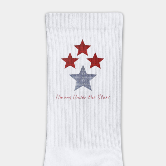 Hmong Under the Stars – Traditional Tribal Pattern Star Art by Pimcolle