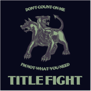 'LIAR'S LOVE' TITLE FIGHT BAND CERBERUS Posters and Art