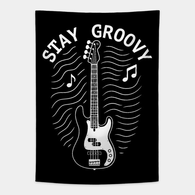 Groove Essentials. Dark Design Tapestry by filiposwear