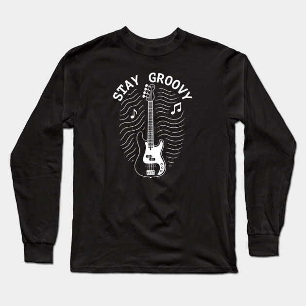 Groove Essentials. Dark Design Long Sleeve T-Shirt by filiposwear