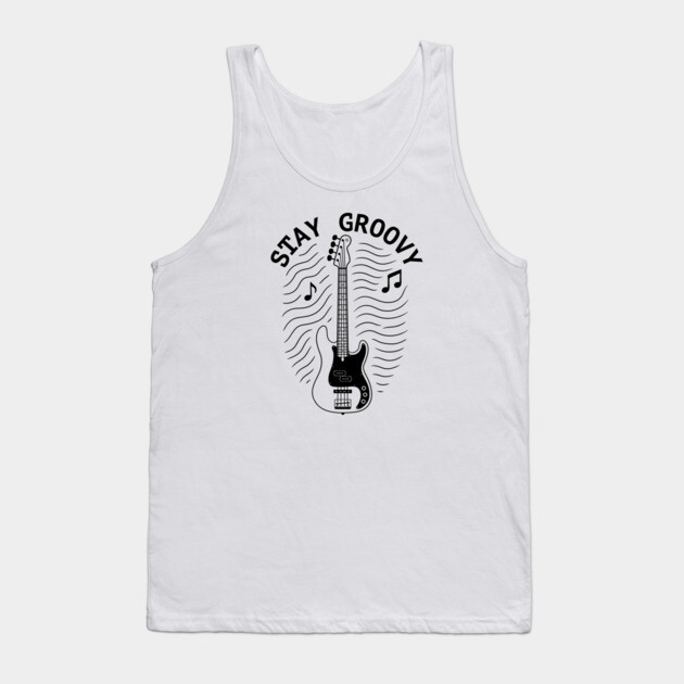 Groove Essentials. Light Design Tank Top by filiposwear