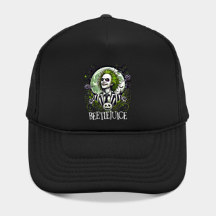 Beetlejuice In The Moonlight Name Logo - prism echo studio #1388 Hat