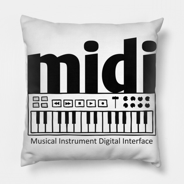 Beat Creator. Light Edition Pillow by filiposwear