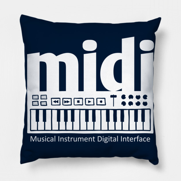 Beat Creator. Dark Edition Pillow by filiposwear