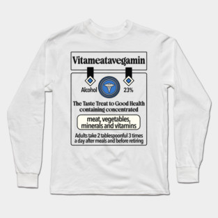 Vitameatavegamin - I Love Lucy TV Show Long Sleeve T-Shirt