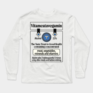 Vitameatavegamin - I Love Lucy TV Show Long Sleeve T-Shirt