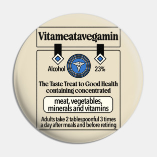 Vitameatavegamin - I Love Lucy TV Show Pin
