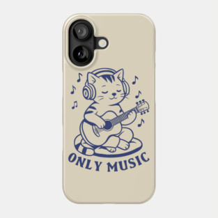 Chill Cat Riffs Phone Case
