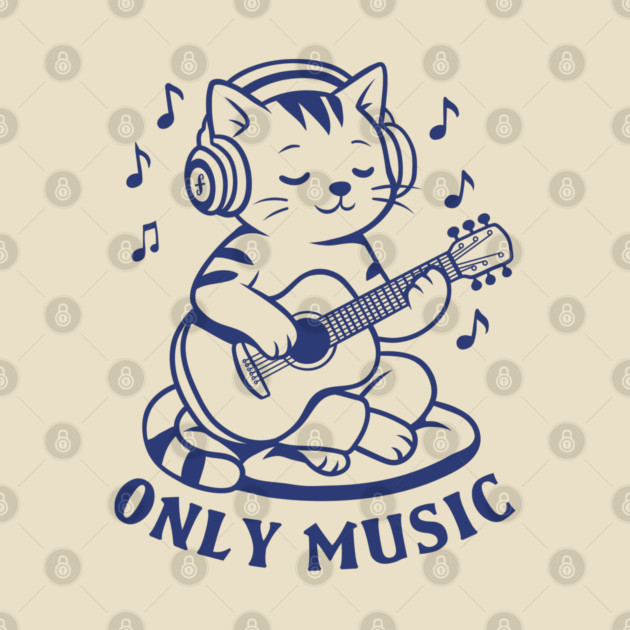 Chill Cat Riffs by filiposwear