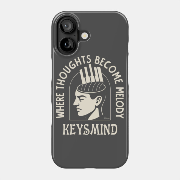 Melody Architect. Keysmind Phone Case by filiposwear