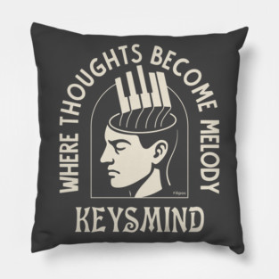 Melody Architect. Keysmind Pillow