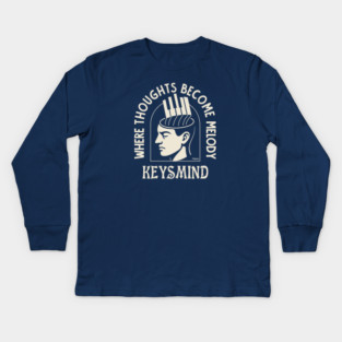 Melody Architect. Keysmind Kids Long Sleeve T-Shirt