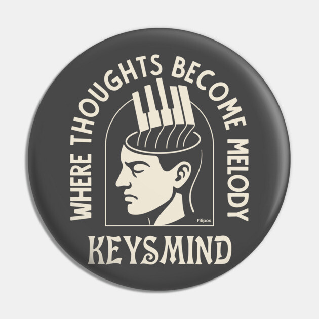 Melody Architect. Keysmind Pin by filiposwear