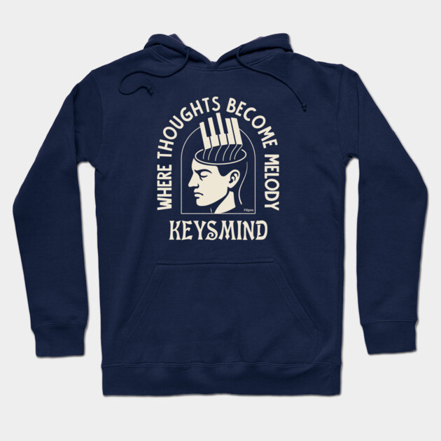 Melody Architect. Keysmind Hoodie by filiposwear