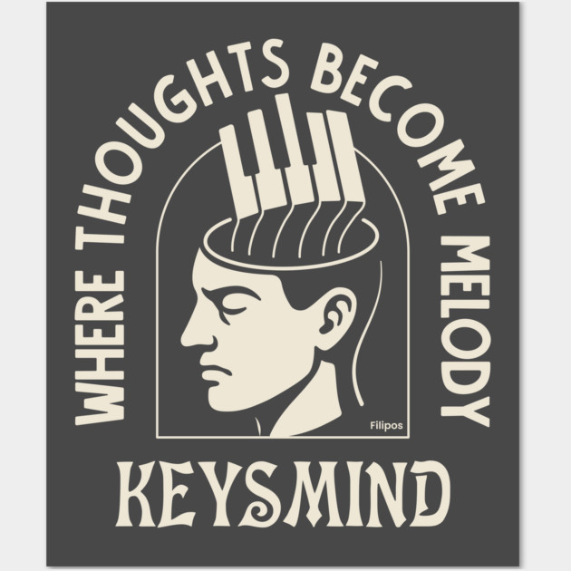 Melody Architect. Keysmind Wall Art by filiposwear