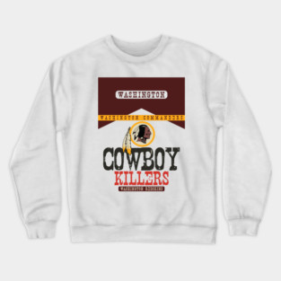 vINTAGE washington redskins  sMOKE 90S Crewneck Sweatshirt