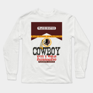 vINTAGE washington redskins  sMOKE 90S Long Sleeve T-Shirt