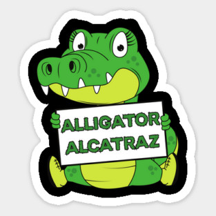 Alligator-Alcatraz Sticker