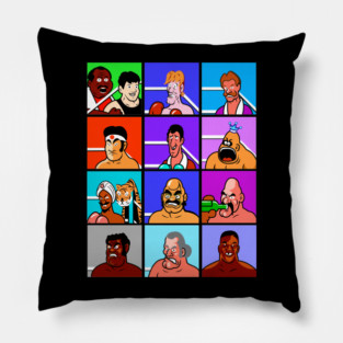 Pixels Punched Out! Pillow